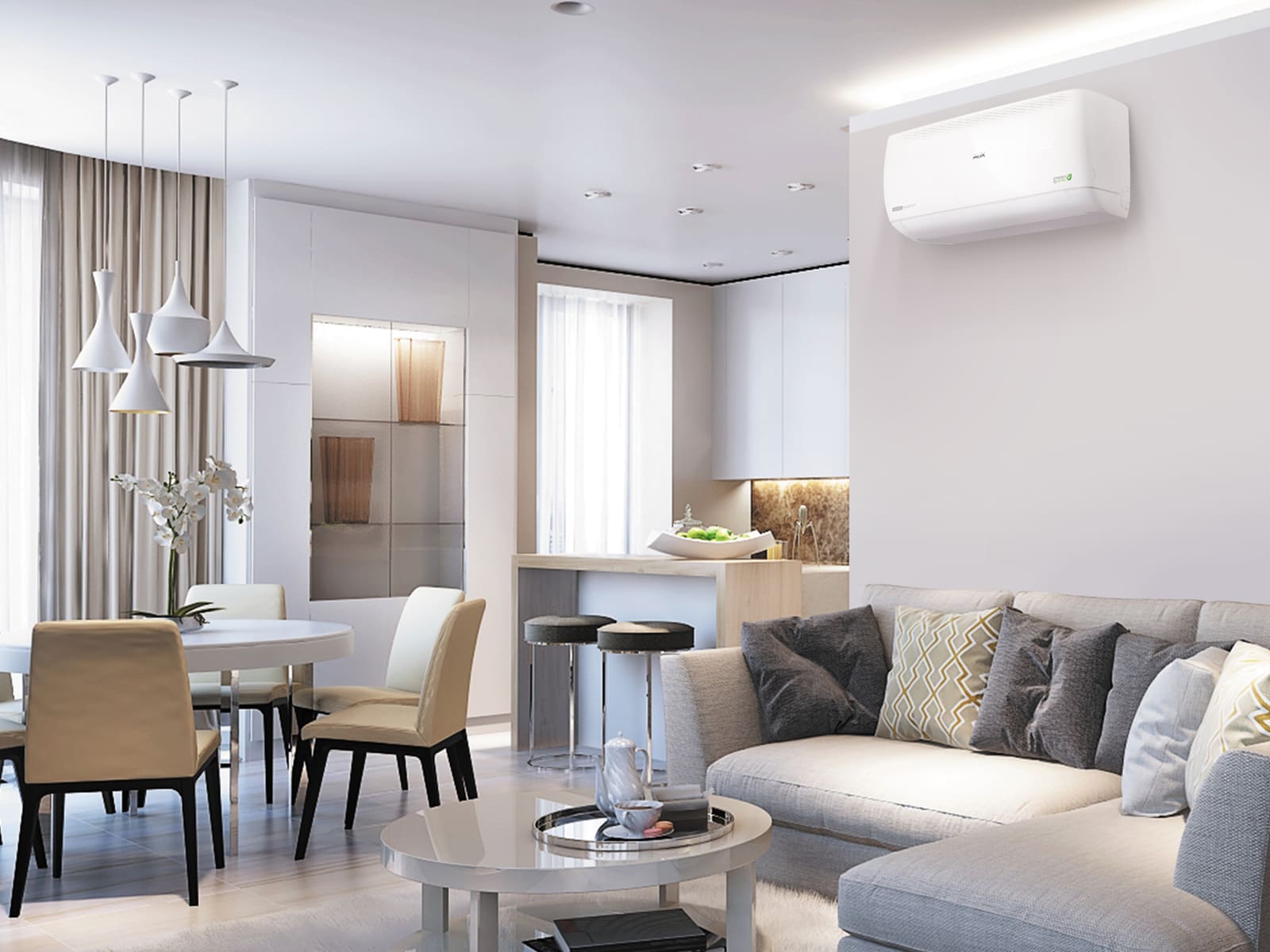 Настенный внутренний блок мульти сплит системы AUX AMWM-H07/4R2(J)