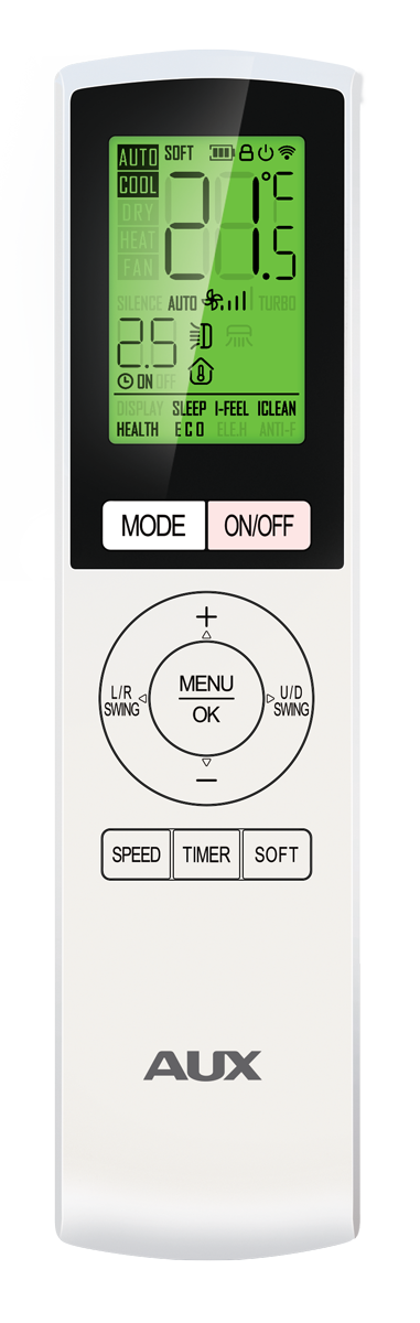 Настенный внутренний блок мульти сплит системы AUX AMWM-H18/4R2(BA)